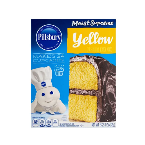 mezcla para torta pillsbury amarilla